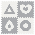 Classic Puzzle Floor Mat - Simple Shape Series - 4pcs