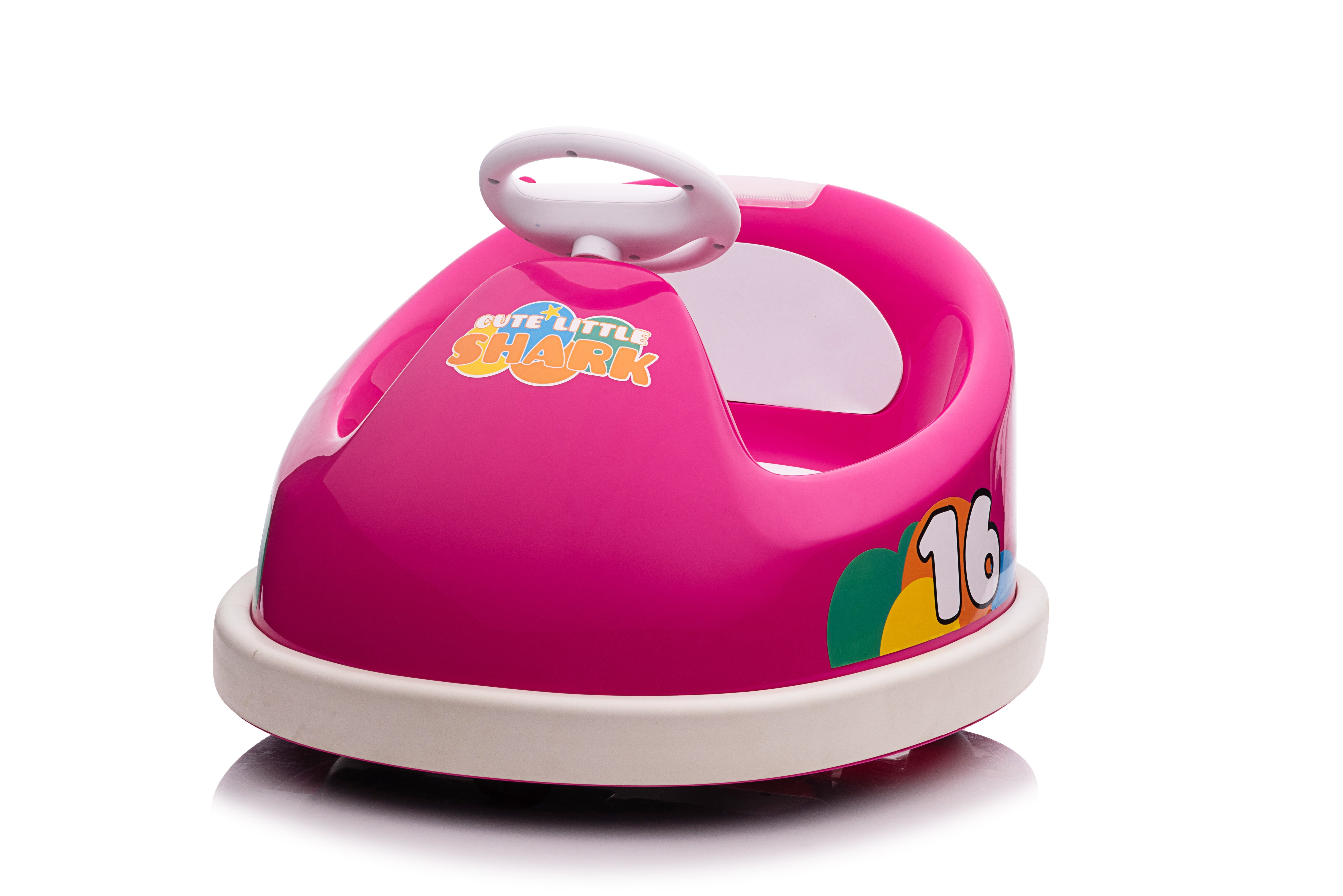 Bumper Car 6V Kids Electric Ride On Toy Car - Pink