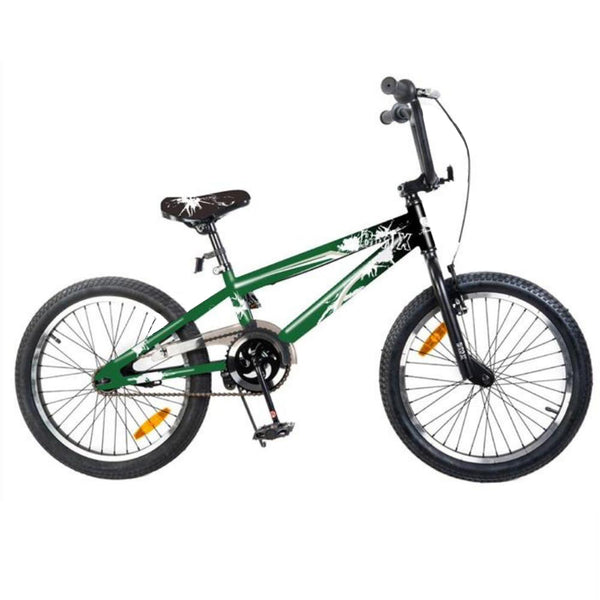 Aussie Baby Supermax 20 Inch BMX Kids Push Bike - Green