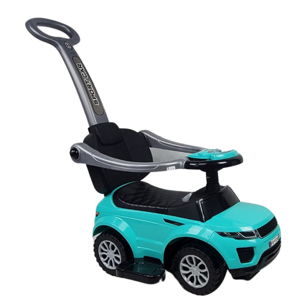 Range Rover-Inspired Kids Ride On Car with Music - Aqua