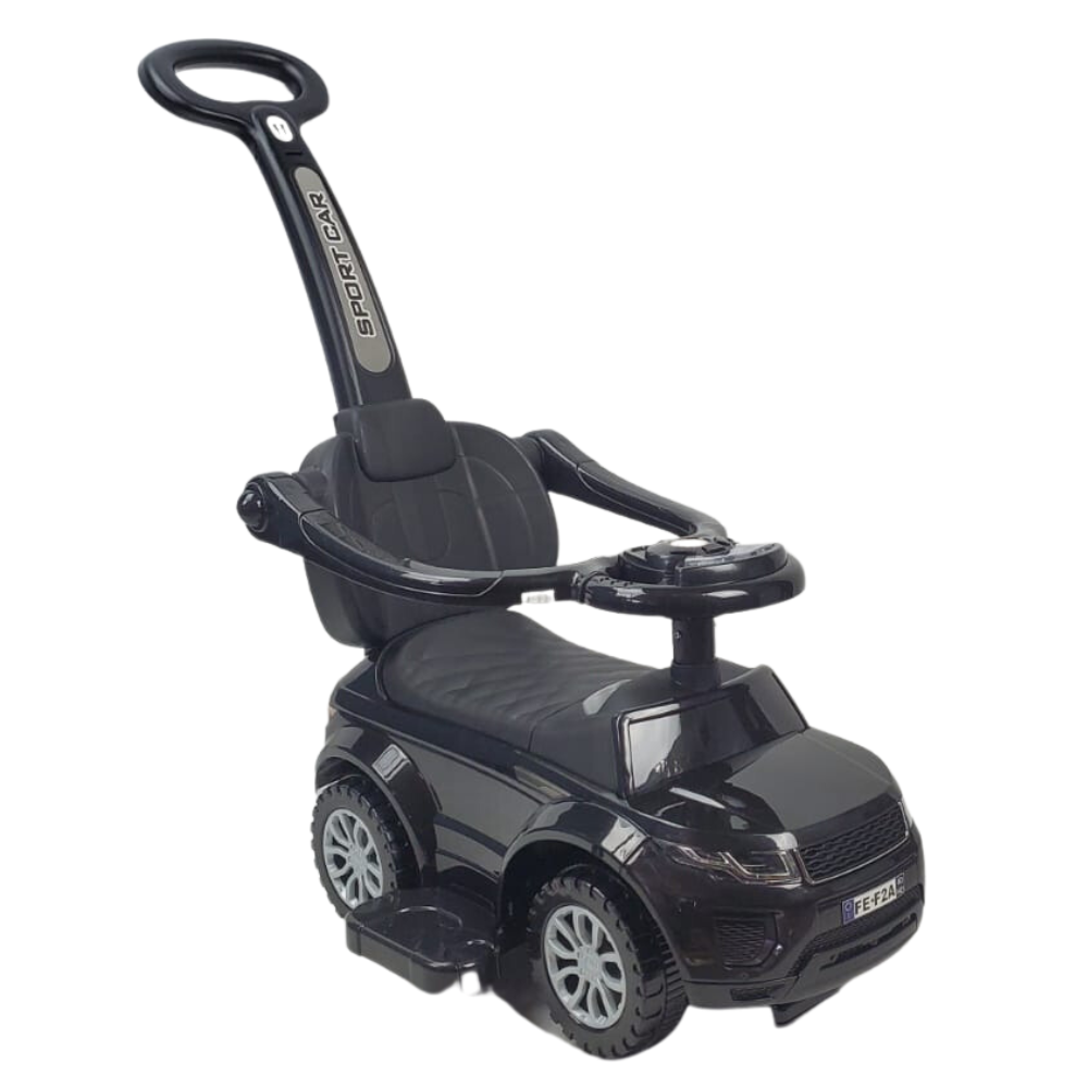 Range Rover-Inspired Kids Ride On Car with Music - Black
