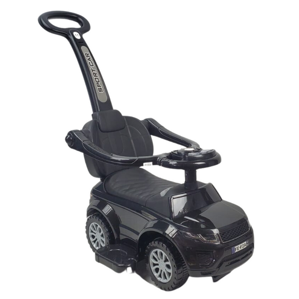 Range Rover-Inspired Kids Ride On Car with Music - Black