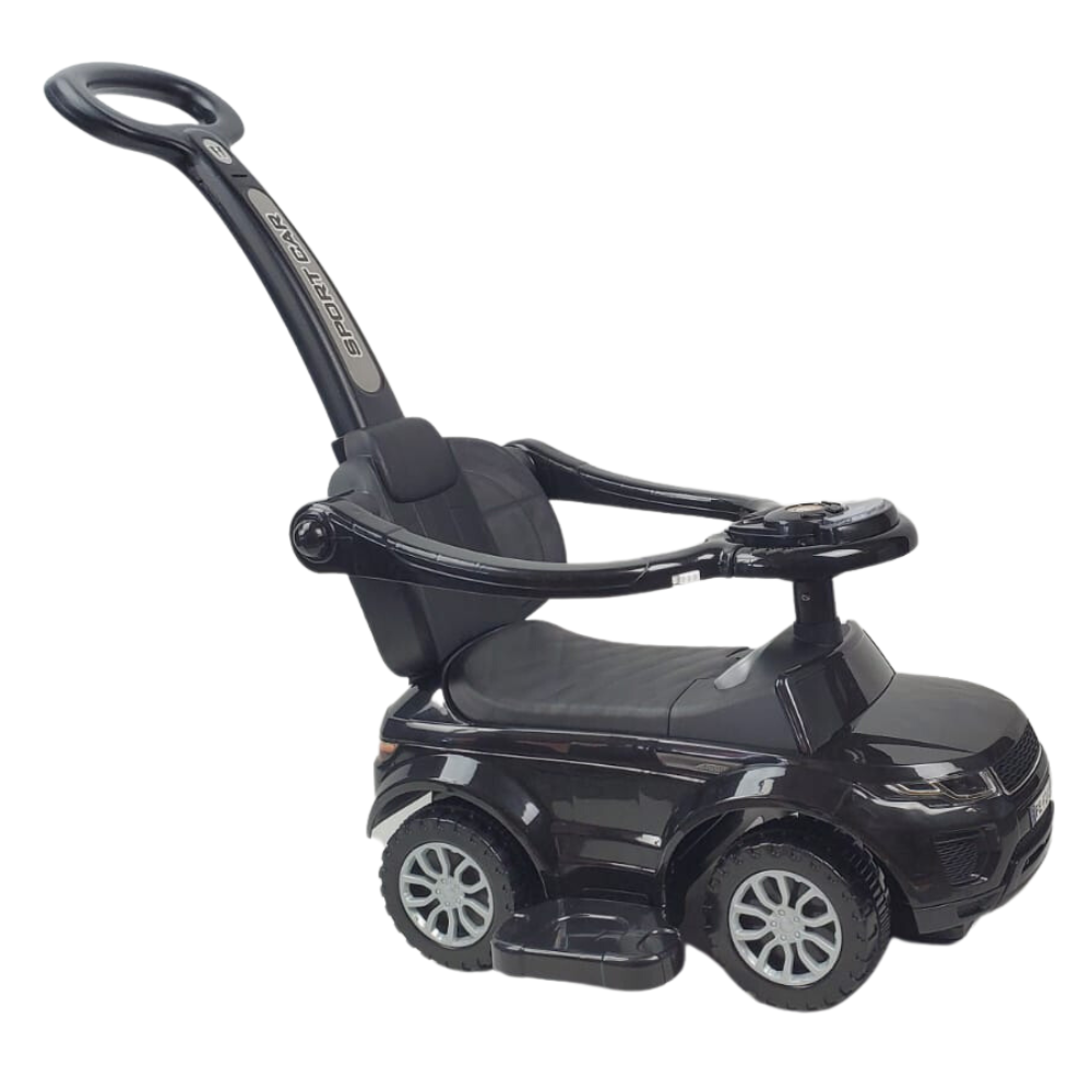Range Rover-Inspired Kids Ride On Car with Music - Black