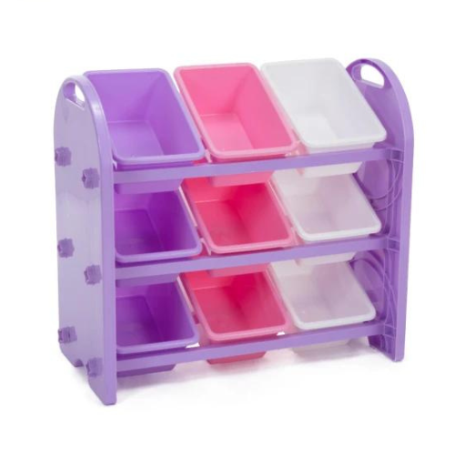 Aussie Baby 9 Bins Toy Box Organiser Shelf Storage Rack