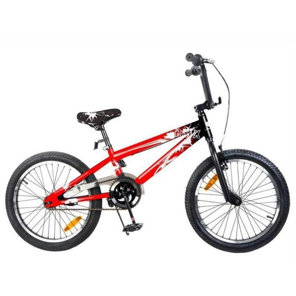 Aussie Baby Supermax 20 Inch BMX Kids Push Bike - Red