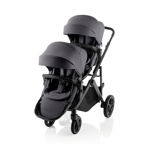 Britax Aptana Stroller + Second Seat – Mineral Grey