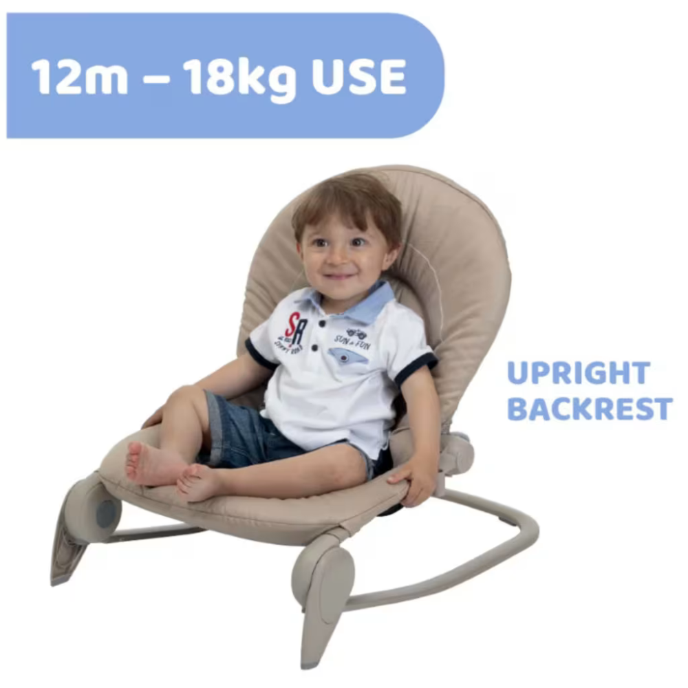 Chicco Rocker Hoopla Bouncer Re Lux Beige – Aussie Baby