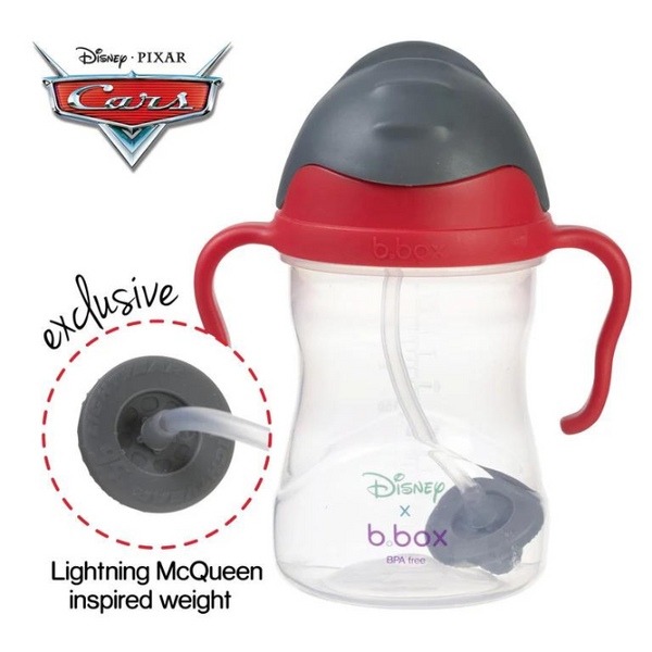 B.BOX X Disney Sippy Cup 240ml - Lightning McQueen