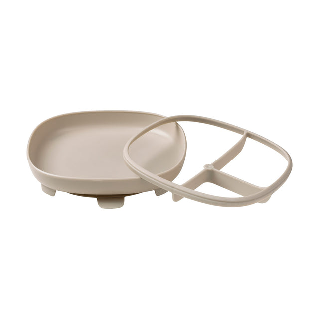 B.BOX 2-in-1 Suction Plate - Latte