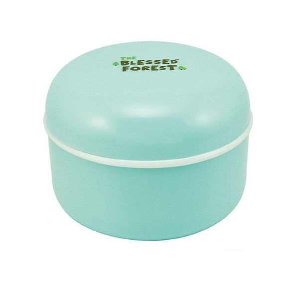 Happy Angel Baby Powder Puff Case - Teal
