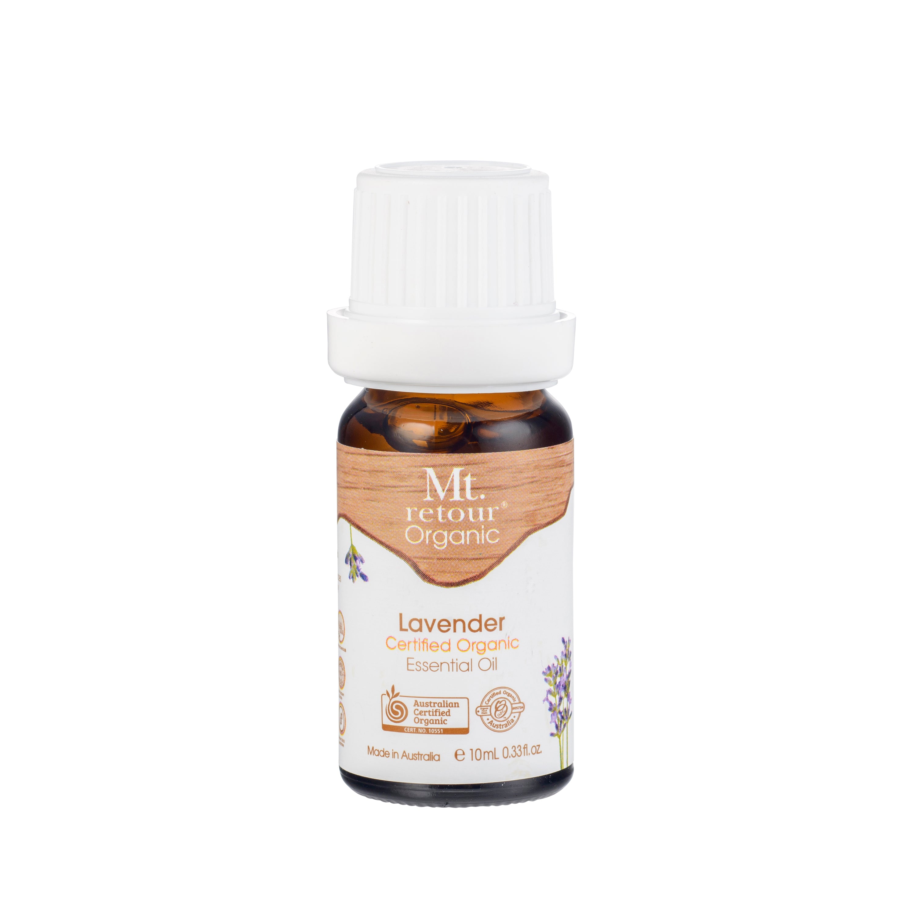 Mt. Retour Lavender Certified Organic Essential Oil (MR02) 10mL