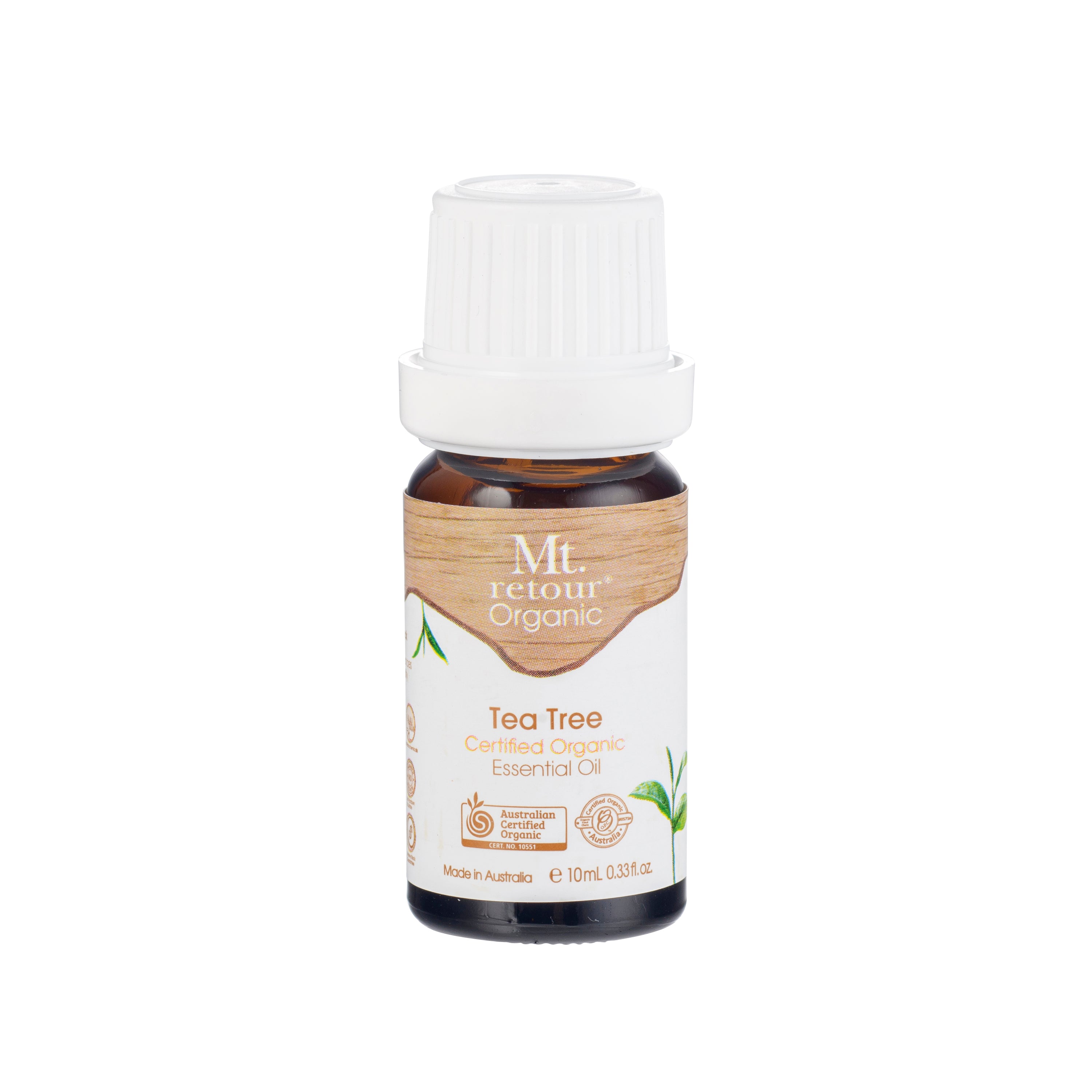 Mt. Retour Tea Tree Certified Organic Essential Oil (MR08) 10mL