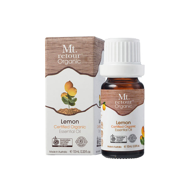 Mt. Retour Lemon Certified Organic Essential Oil (MR20) 10mL
