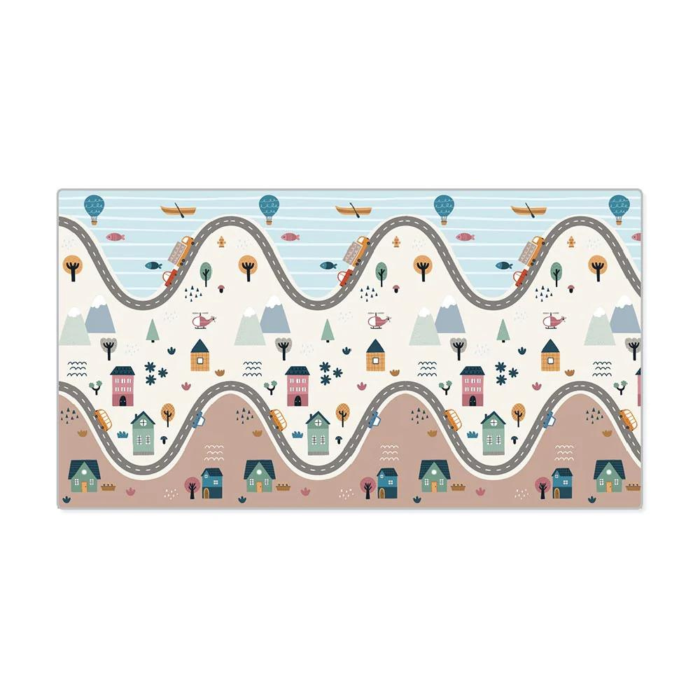 My First Play Mat - Country Village Baby Floor Mat 200cm x 120cm