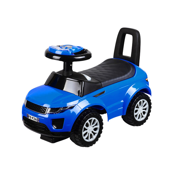 Aussie Baby Rover Foot-to-Floor Ride On Car with Music - Blue