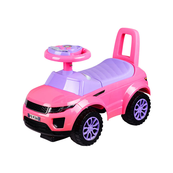 Aussie Baby Rover Foot-to-Floor Ride On Car with Music - Pink
