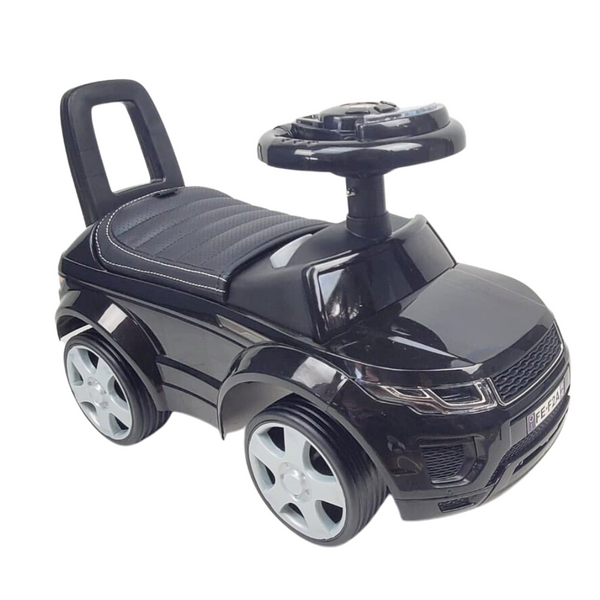 Aussie Baby Rover Foot-to-Floor Ride On Car with Music - Black