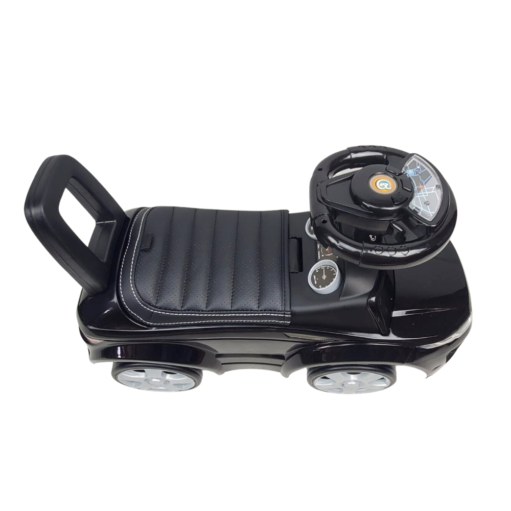 Aussie Baby Rover Foot-to-Floor Ride On Car with Music - Black
