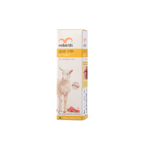 Rebirth Goat Milk Lip Balm with Grape Seed & Acai Berry 3.7g