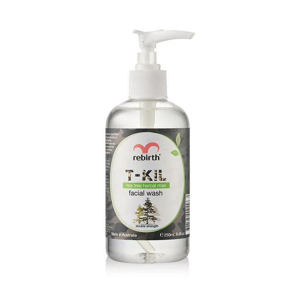 Rebirth T-KIL Tea Tree Herbal Max Facial Wash 250ml