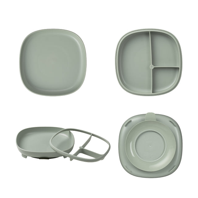 B.BOX 2-in-1 Suction Plate - Sage