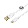 Sansai 3.0A Type-C Connector to USB-A Data Transfer Charging Cable 2.4M