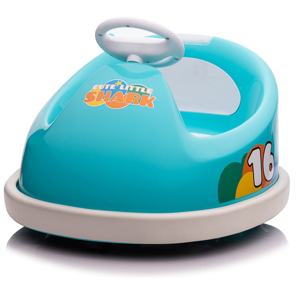 Bumper Car 6V Kids Electric Ride On Toy Car - Blue