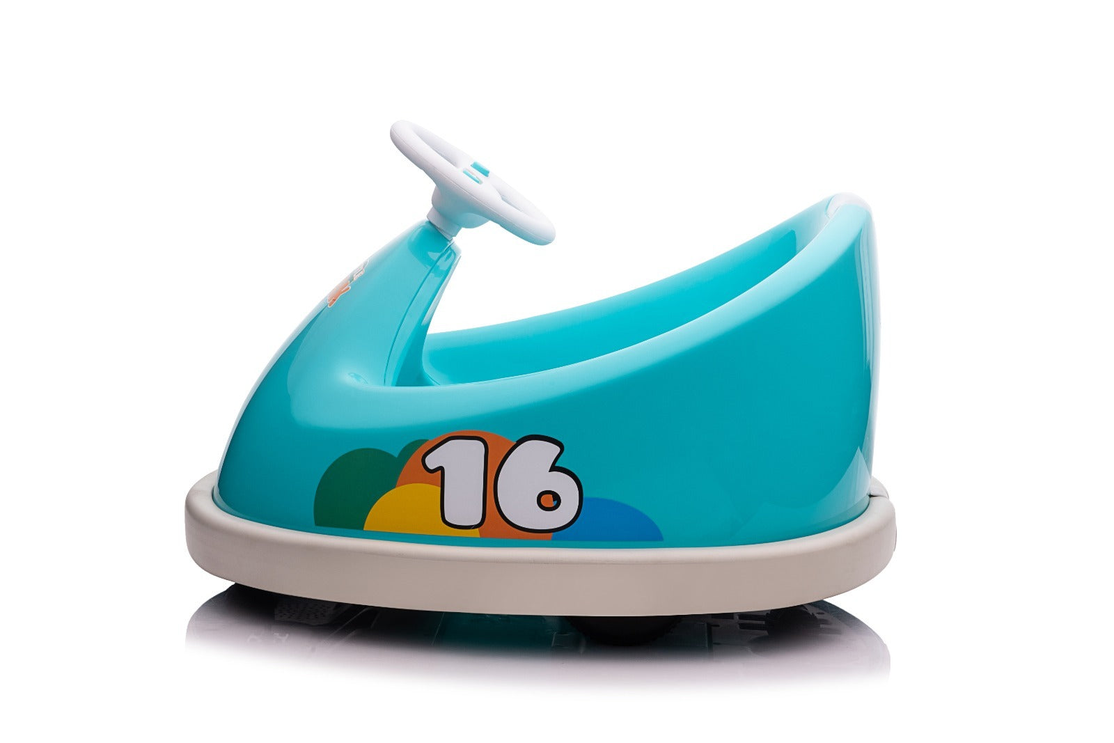 Bumper Car 6V Kids Electric Ride On Toy Car - Blue