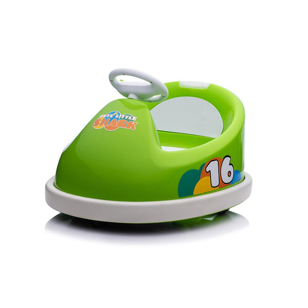 Bumper Car 6V Kids Electric Ride On Toy Car - Green