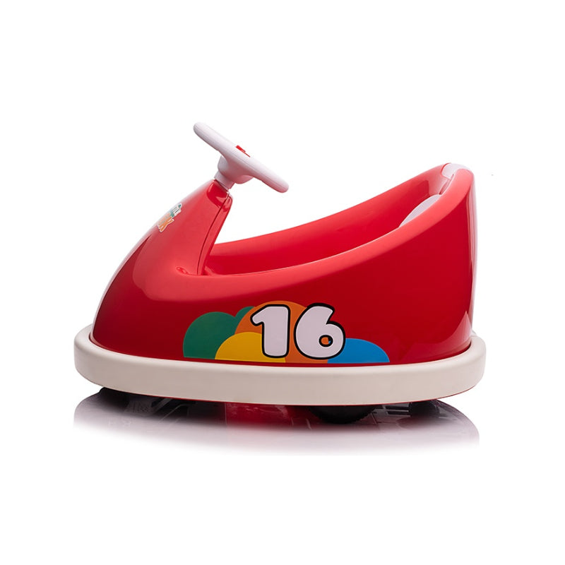 Bumper Car 6V Kids Electric Ride On Toy Car - Red