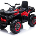 12V Kids Electric Quad XMX607 – Red Spider with Remote & Leather Seat