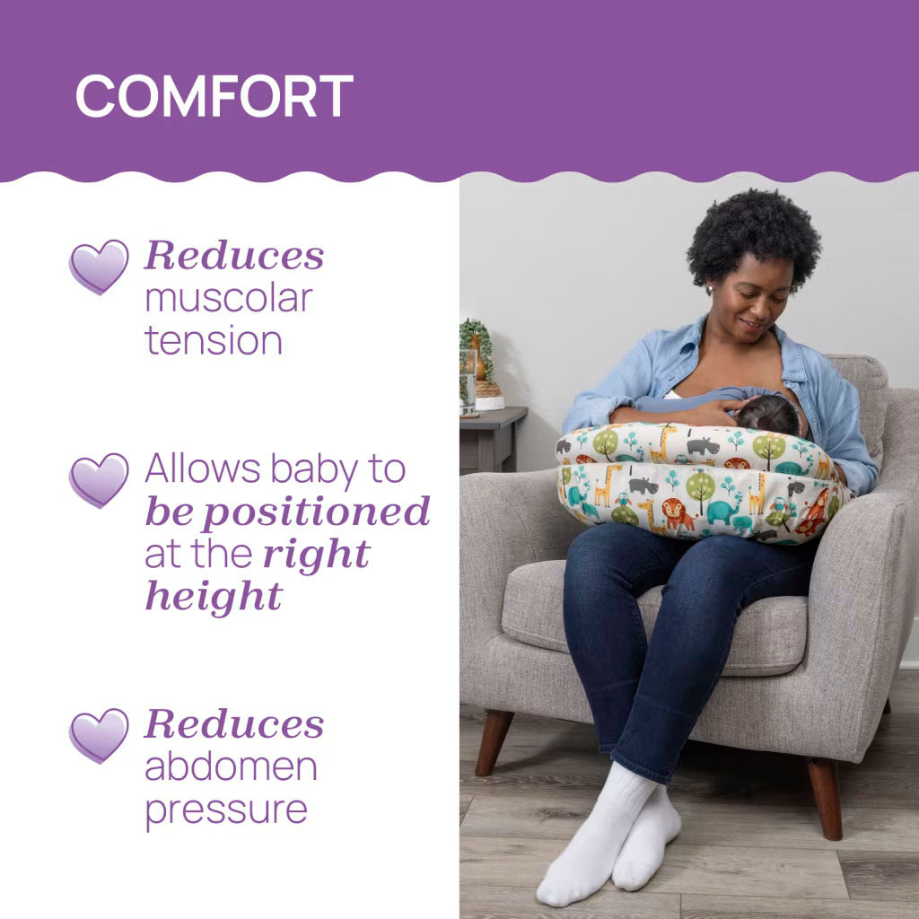 Chicco Boppy Nursing Support Pillow Deluxe - Confetti