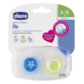 Chicco Physio Air Soother 6-16 Months 2 Pack - Boy