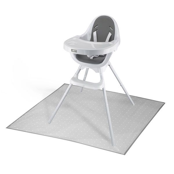 Mother's Choice Messy Mat White Dots