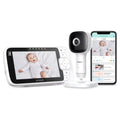 Oricom OBH650AI Skyview AI 5inch Smart HD Baby Monitor with Cot Stand