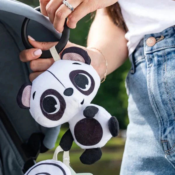 Tiny Love  Black & White Decor Panda Rattle Toy