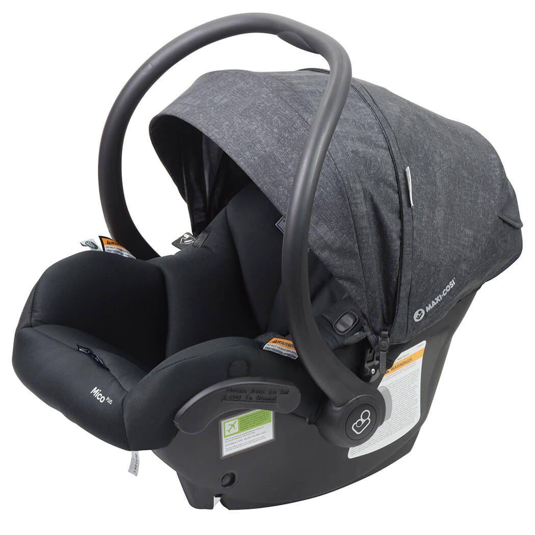 Maxi Cosi Mico Plus Isofix Baby Capsule - Nomad Black - Aussie Baby