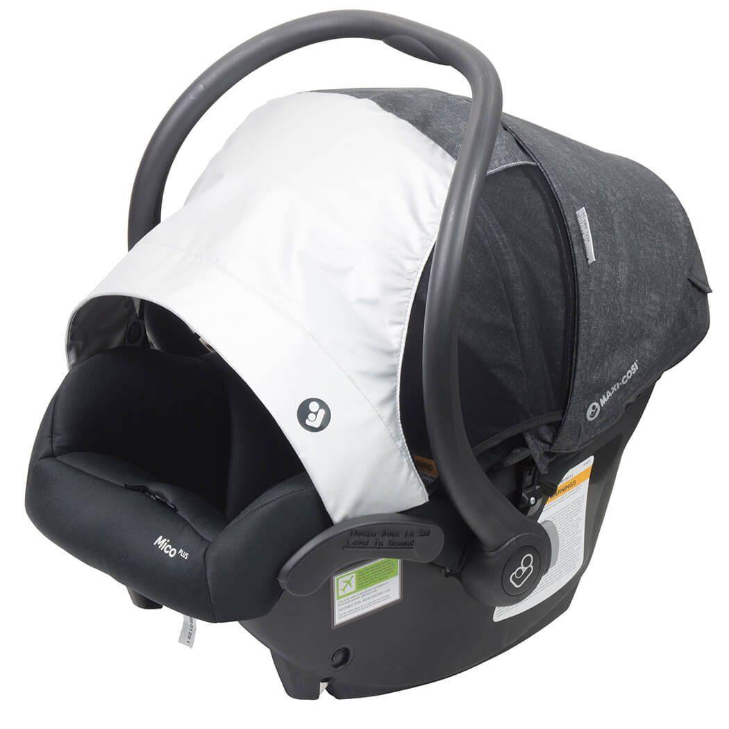 Maxi Cosi Mico Plus Isofix Baby Capsule - Nomad Black - Aussie Baby