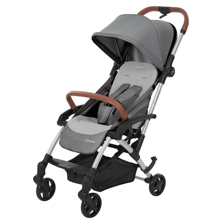 Maxi Cosi Laika Compact Stroller with Carry Cot Package - Nomad Grey - Aussie Baby