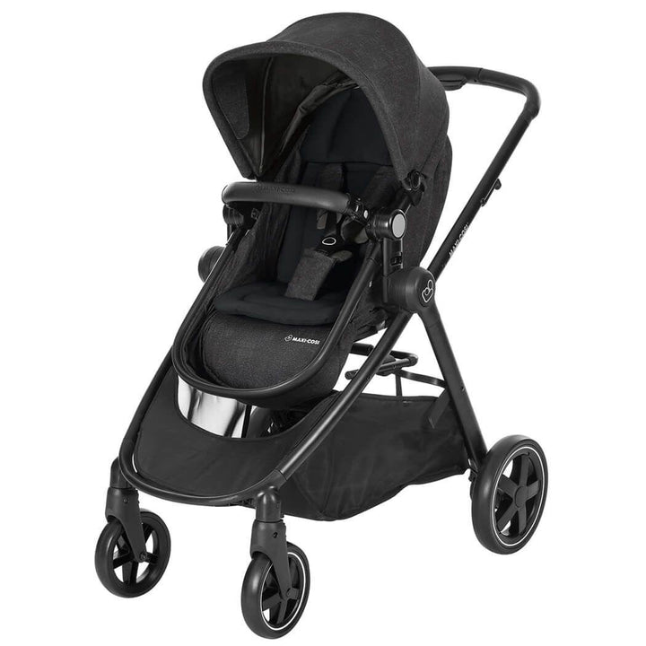 Maxi Cosi Zelia 4 Wheels Stroller - Nomad black - Aussie Baby