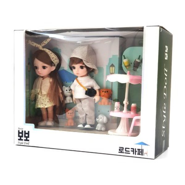 BJD Ball Joint Doll 16cm - Roadside Cafe Set