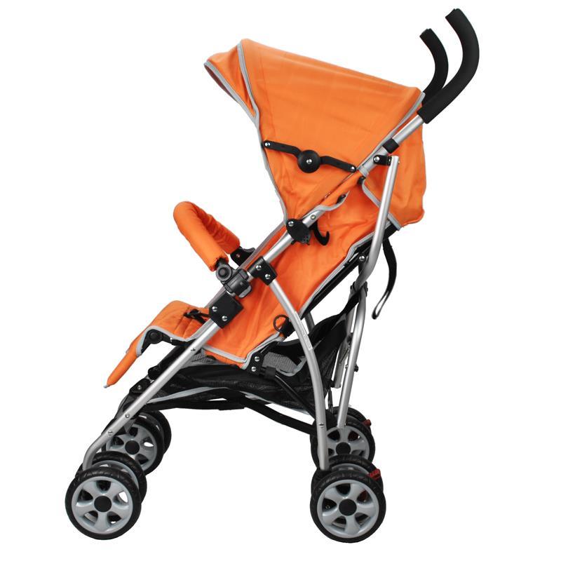Aussie Baby Light Weight Two Position Layback Stroller Orange