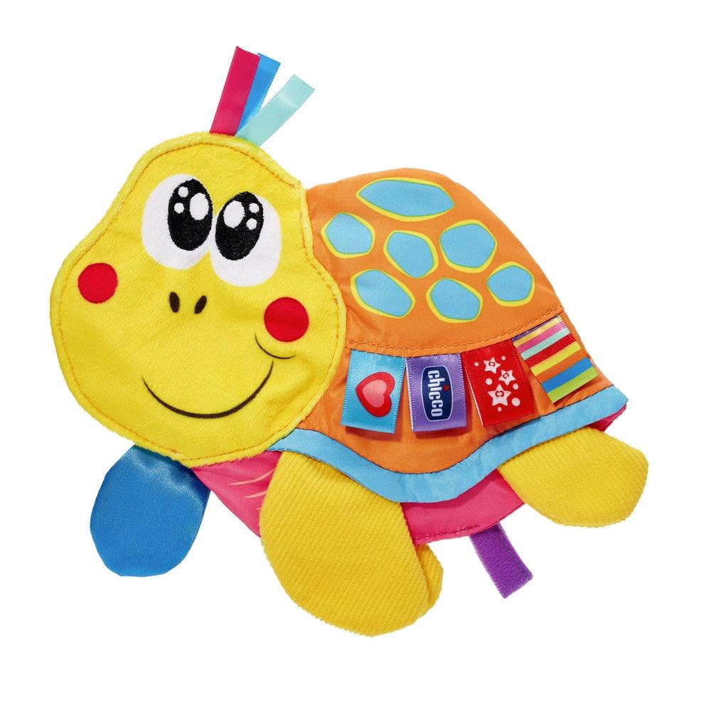 Chicco Toy Molly Cuddly Turtle Textile Rattle - Aussie Baby