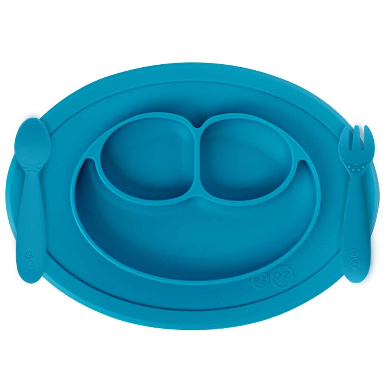 EZPZ Mini Feeding Set - Blue - Aussie Baby