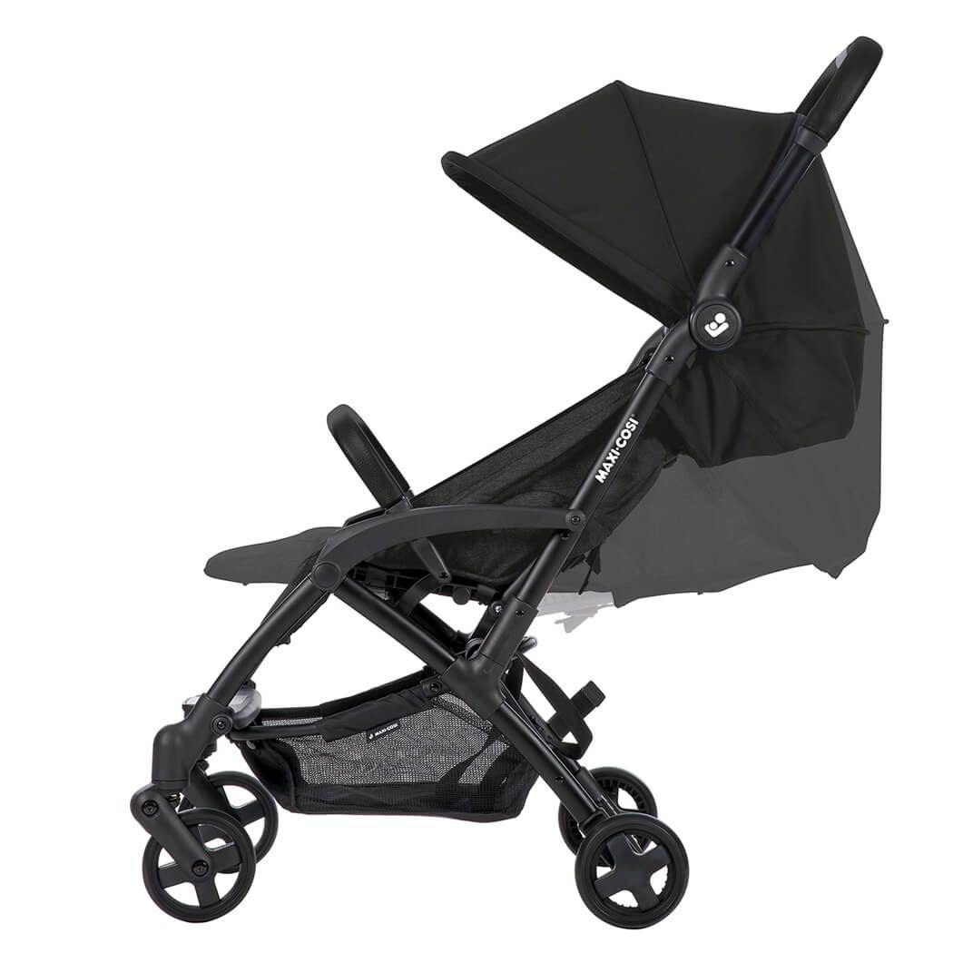 Maxi Cosi Laika Compact Stroller - Nomad Black - Aussie Baby