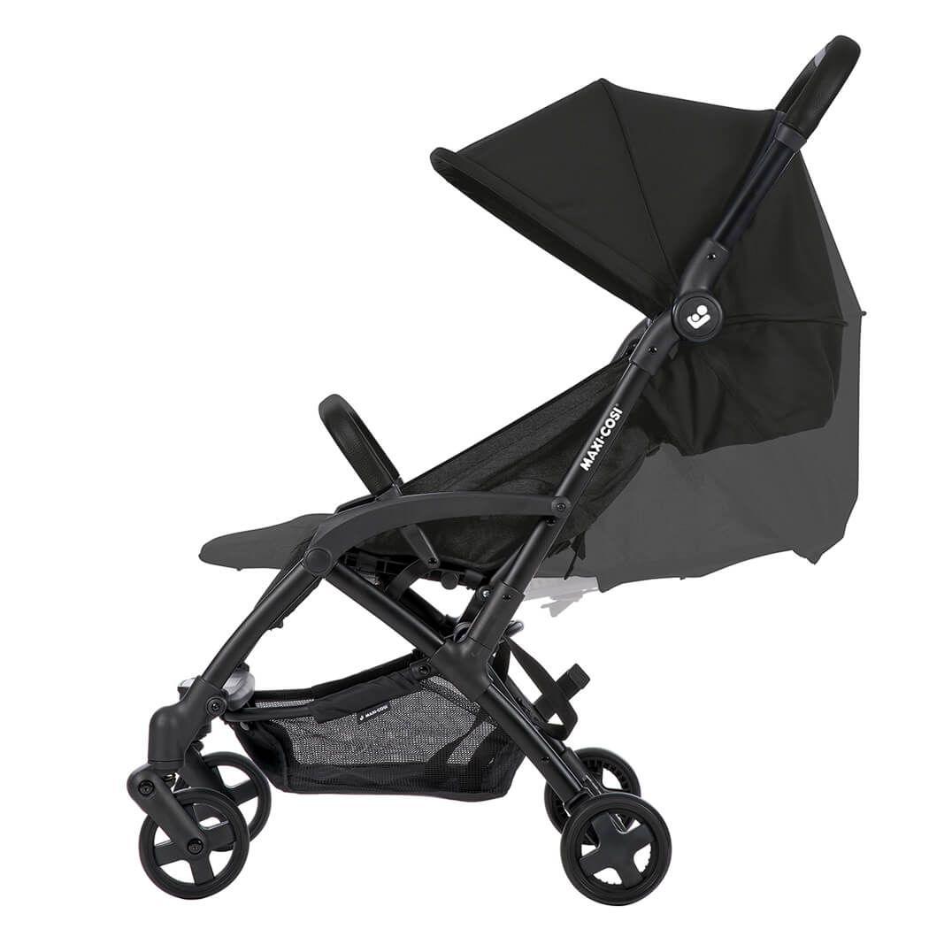 Maxi Cosi Laika Compact Stroller with Carry Cot Package Nomad Black Aussie Baby