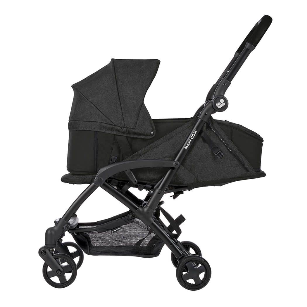 Maxi Cosi Laika Compact Stroller - Nomad Black - Aussie Baby