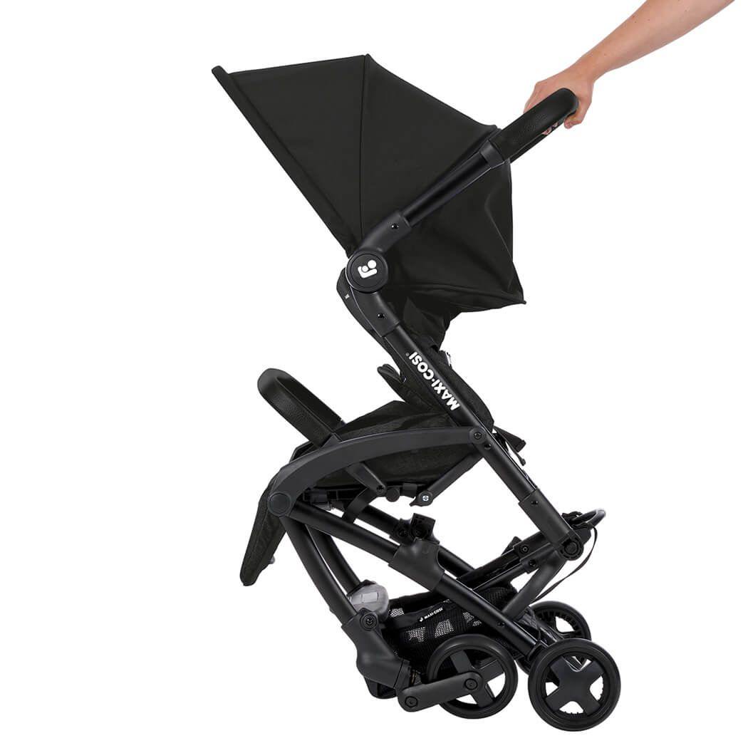 Maxi Cosi Laika Compact Stroller - Nomad Black - Aussie Baby