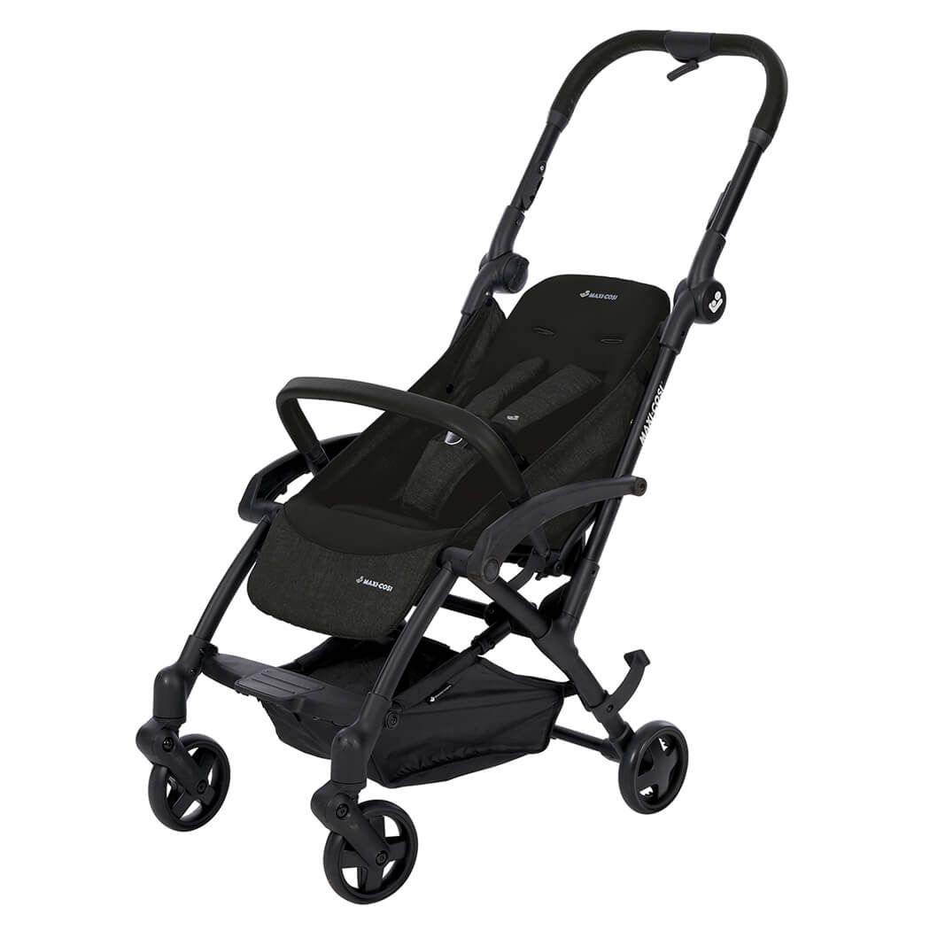 Maxi Cosi Laika Compact Stroller - Nomad Black - Aussie Baby
