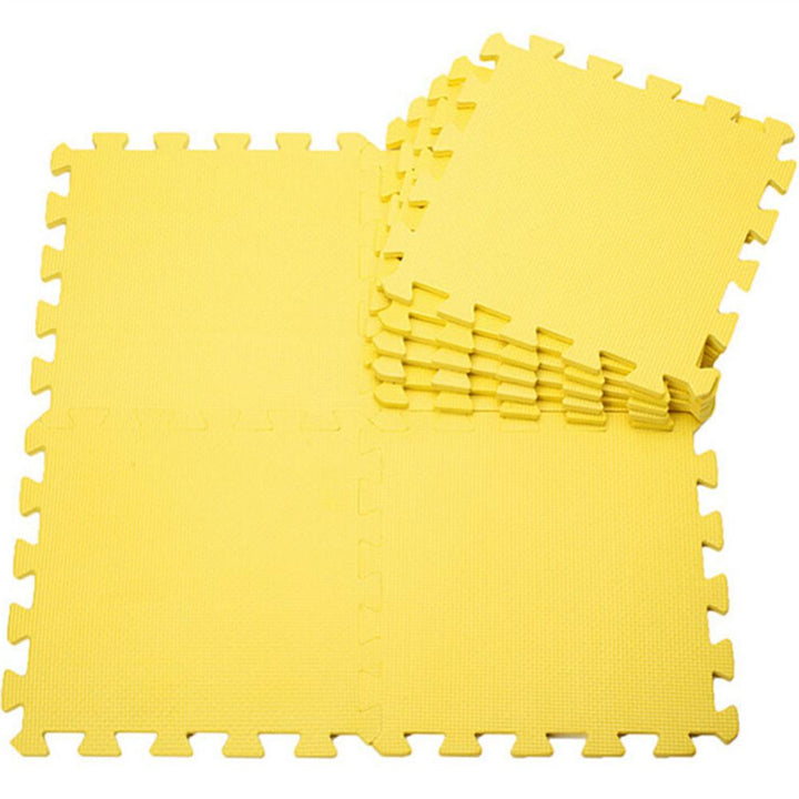 EVA 60 x 60cm Interlock Foam Mats Solid Floor Tile Pk6 Aussie Baby